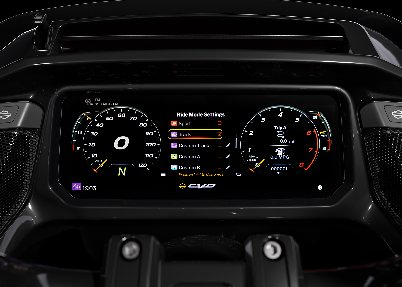 2025 CVO Road Glide ST motorcycle ride modes