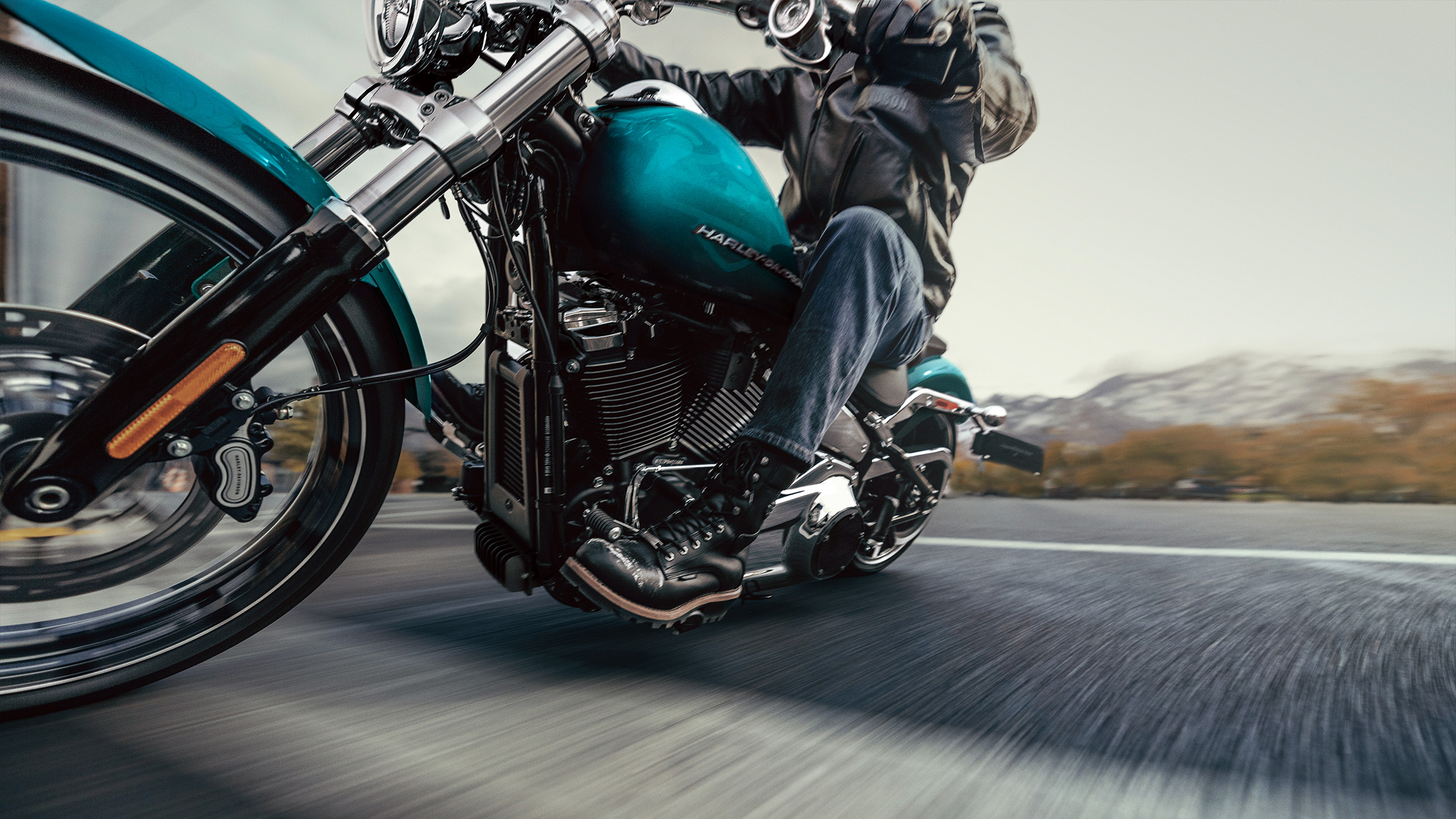 2026 Breakout Motorcycle Riding Shot