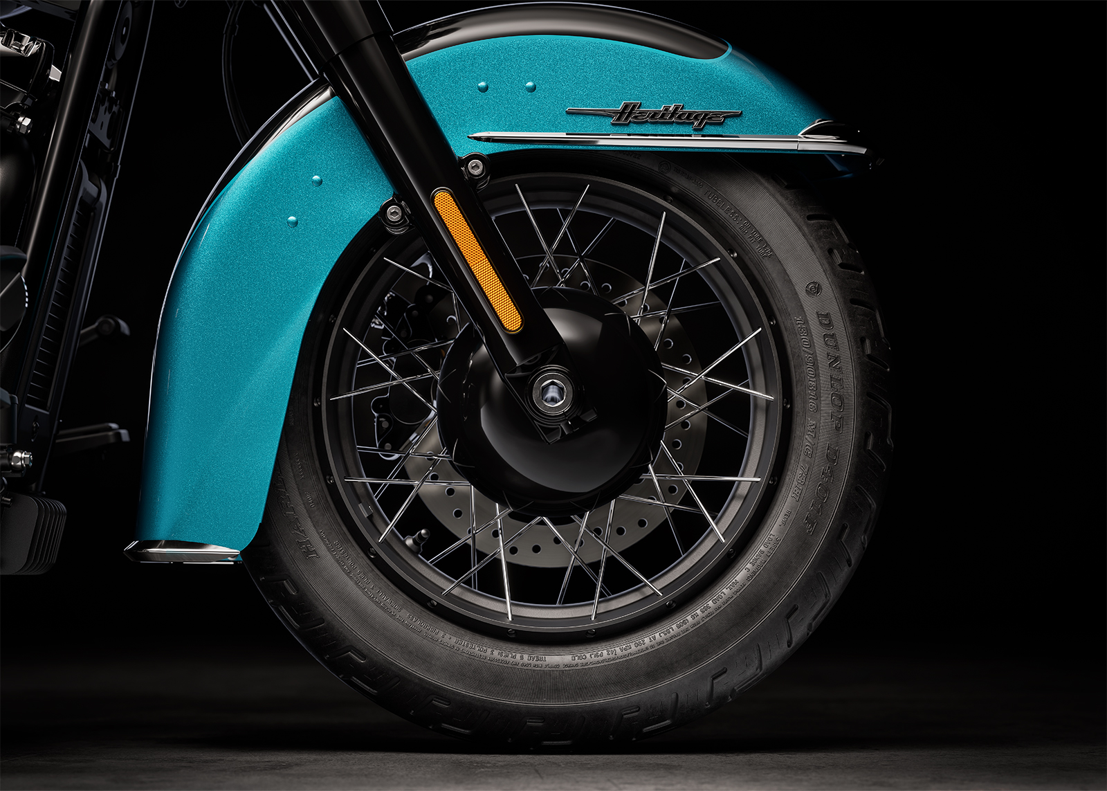 2026 Heritage Classic Optional Tubeless Laced Wheels 