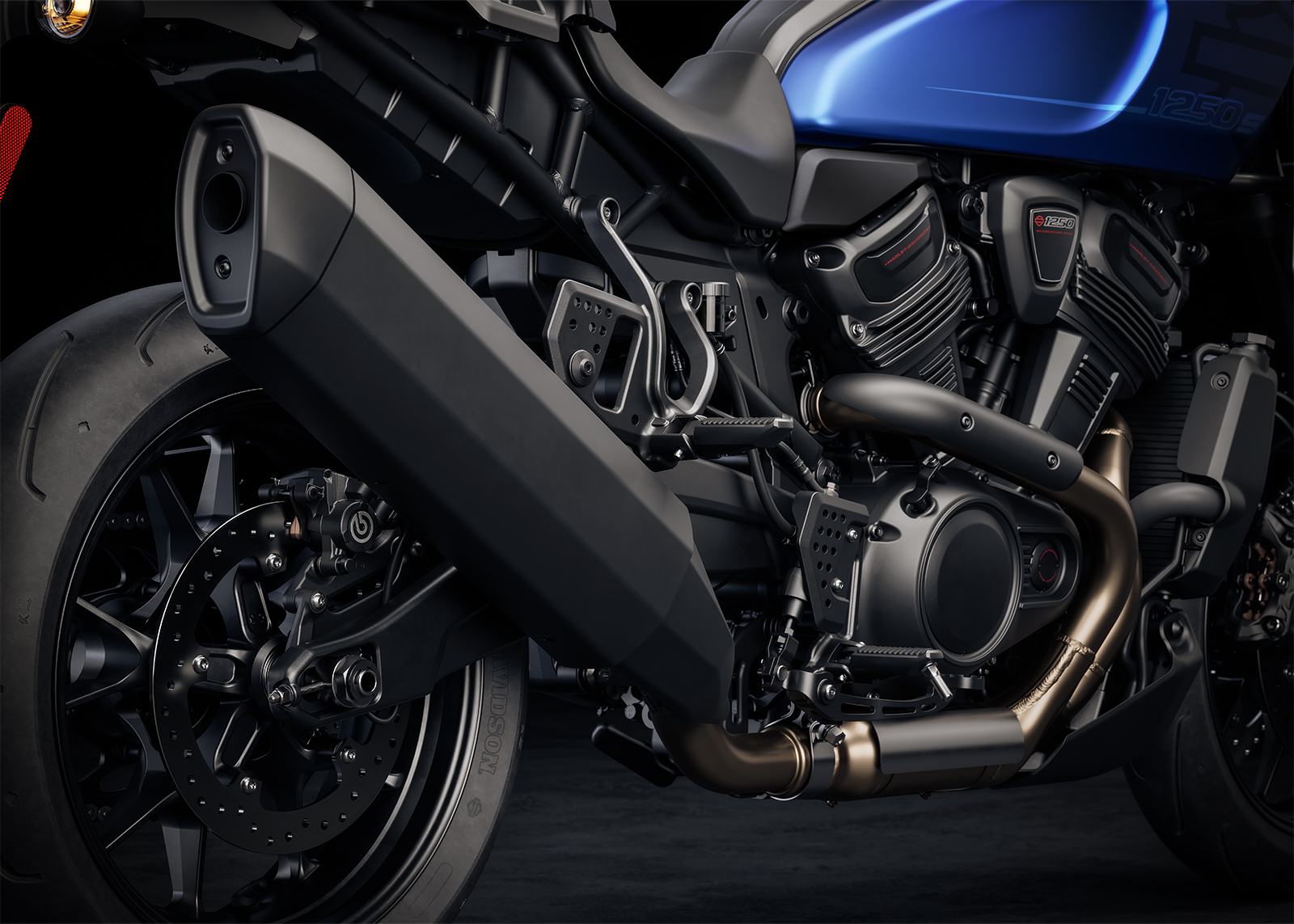 2026 Pan America ST Powertrain & Lightweight Exhaust 