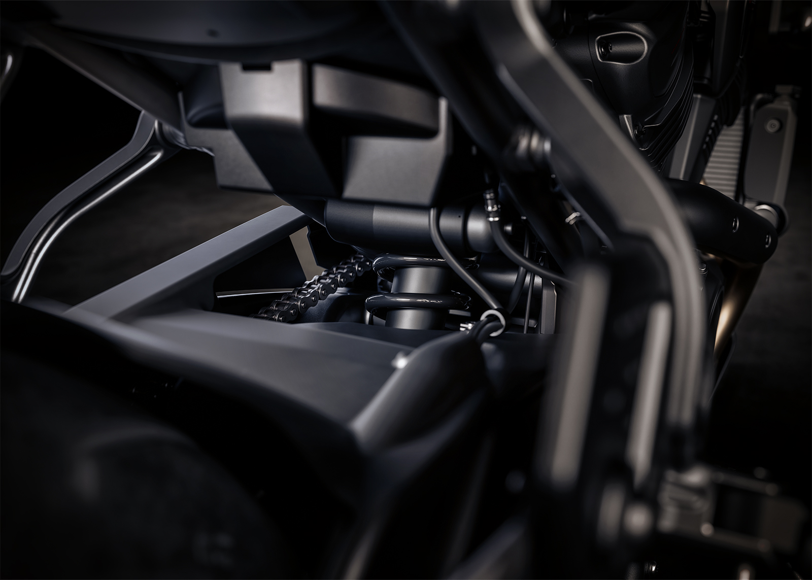 2026 Pan America ST Lower, Fully Adjustable Suspension 