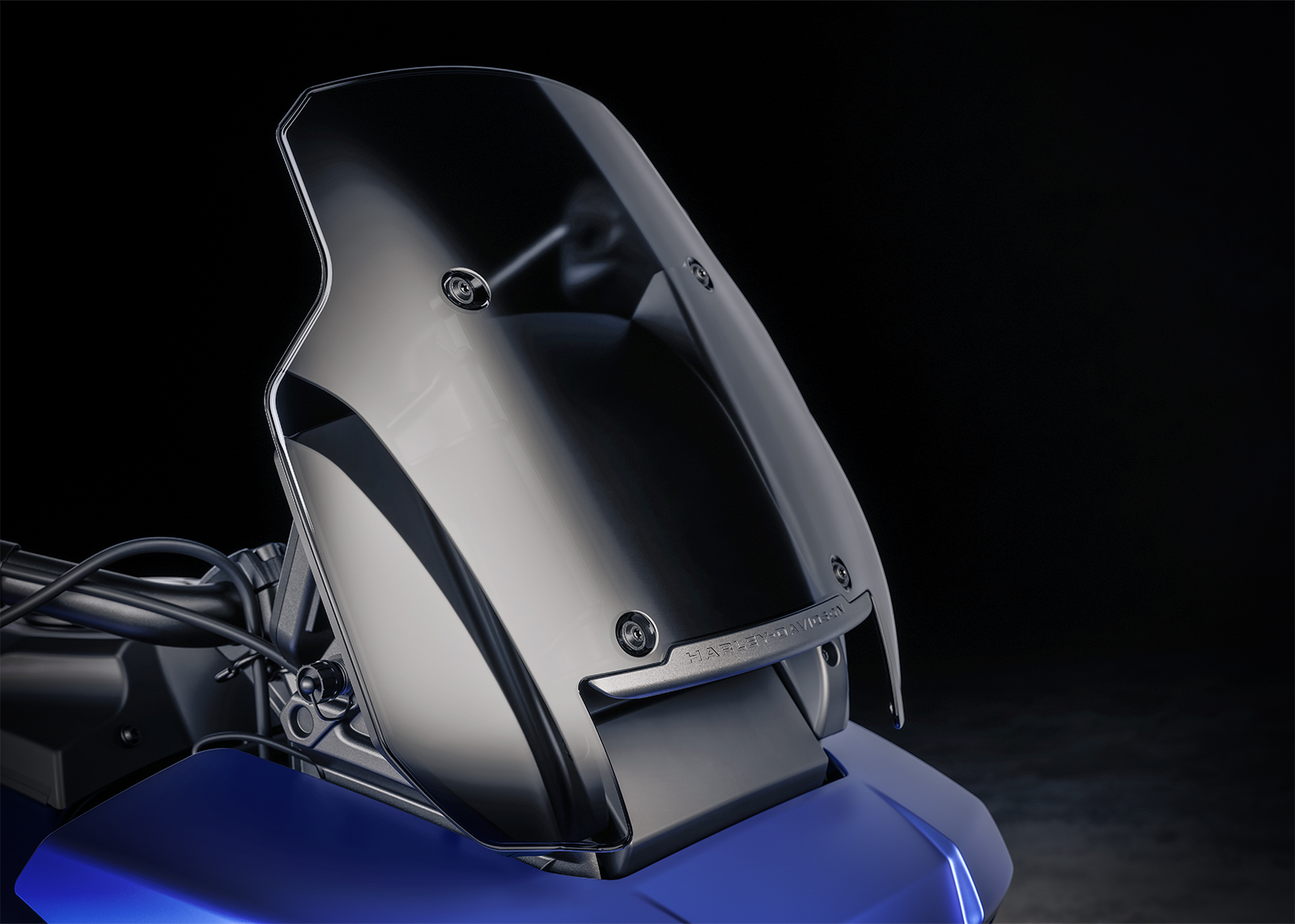 2026 Pan America ST Low Smoked Windshield 