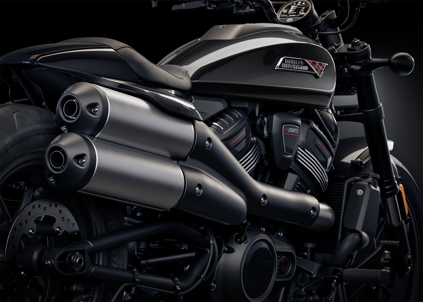 2026 Sportster S High-Mount 2-1-2 Exhaust